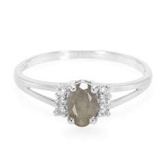 Bague en argent et Labradorite