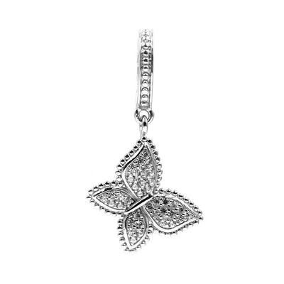 Charm en argent et Zircon (Dallas Prince Designs)