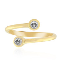 Bague en or et Diamant VVS1 (G)