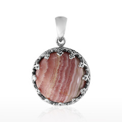 Pendentif en argent et Rhodochrosite (Art of Nature)