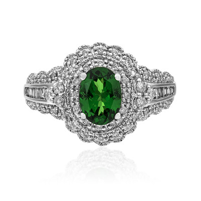 Bague en or et Grenat Tsavorite AAA (CIRARI)