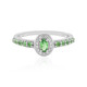 Bague en argent et Grenat Tsavorite