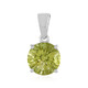 Pendentif en argent et Quartz citron