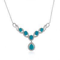 Collier en argent et Turquoise Sleeping Beauty