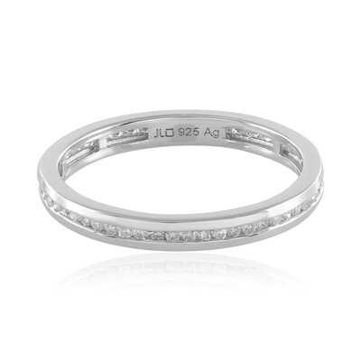 Bague en argent et Diamant I2 (I)