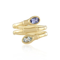 Bague en argent et Tanzanite