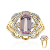 Bague en or et Kunzite du Brésil (Rifkind 1894 Collection)