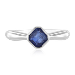 Bague en argent et Kyanite du Népal