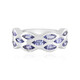 Bague en argent et Tanzanite