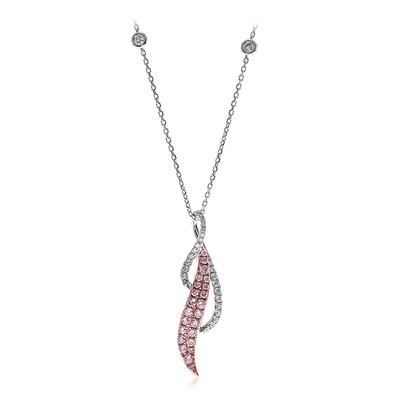 Collier en or et Diamant rose I1 (CIRARI)