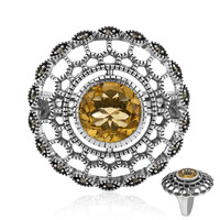 Bague en argent et Citrine (Annette classic)