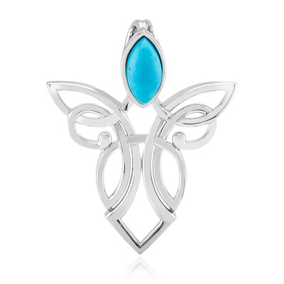 Pendentif en argent et Turquoise