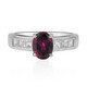 Bague en argent et Grenat Rhodolite