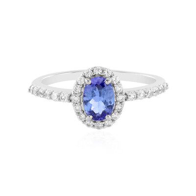 Bague en argent et Tanzanite