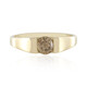 Bague en or et Diamant champagne I3