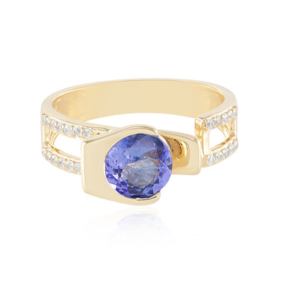 Bague en or et Tanzanite (de Melo)