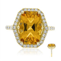 Bague en or et Citrine (CIRARI)