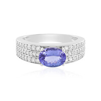 Bague en argent et Tanzanite