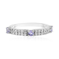 Bague en argent et Tanzanite