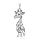 Pendentif en argent et Topaze blanche