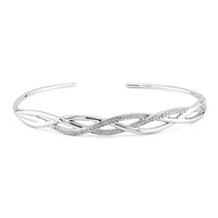 Bracelet en argent et Diamant I3 (I)