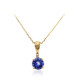 Collier en or et Tanzanite AAA