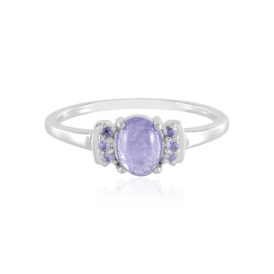 Bague en argent et Tanzanite