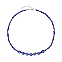 Collier en argent et Lapis-Lazuli