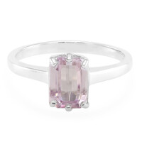 Bague en argent et Kunzite