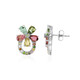 Boucles d'oreilles en argent et Tourmaline