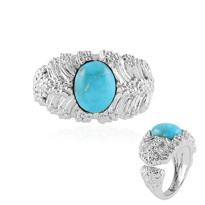 Bague en argent et Turquoise (SAELOCANA)