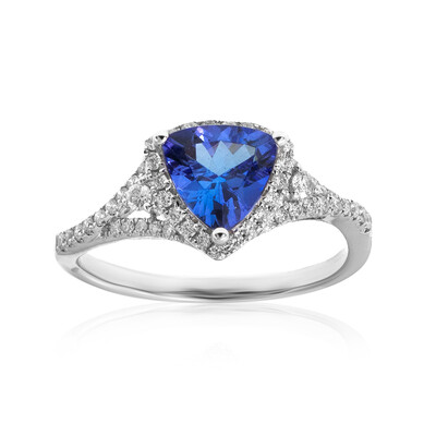 Bague en or et Tanzanite AAA (CIRARI)