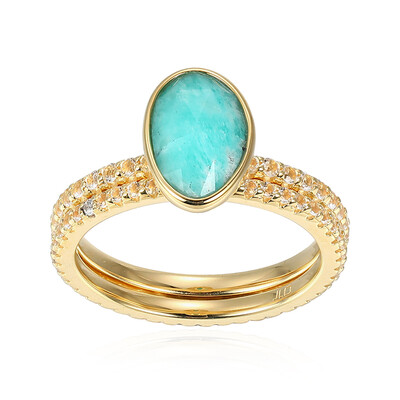 Bague en argent et Amazonite