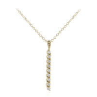 Collier en argent et Diamant I3 (I)