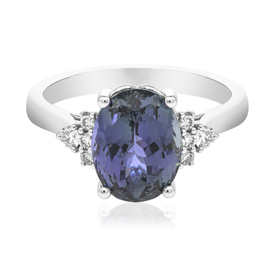 Bague en or et Tanzanite non chauffée (CIRARI)