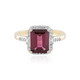 Bague en or et Grenat Rhodolite