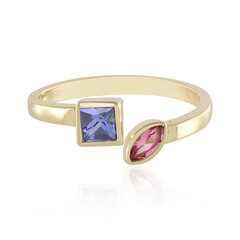 Bague en or et Tourmaline rose du Nigéria (Adela Gold)