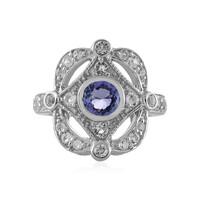 Bague en argent et Tanzanite