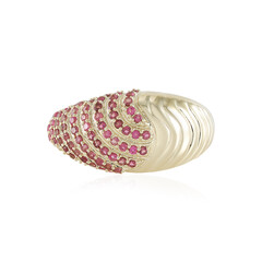 Bague en or et Tourmaline rose du Nigéria (Adela Gold)