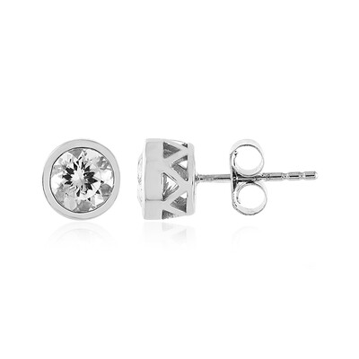 Boucles d'oreilles en argent et Danburite