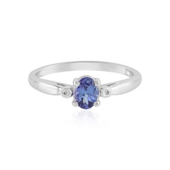 Bague en argent et Tanzanite