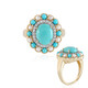 Bague en argent et Turquoise