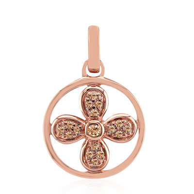 Pendentif en or et Diamant rose de France SI1 d'Argyle  (Annette)