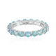 Bague en argent et Apatite bleue