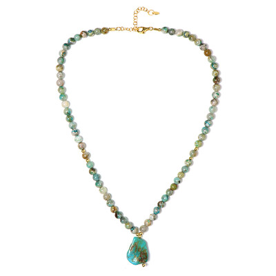 Collier en argent et Turquoise de Morenci