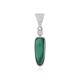 Pendentif en argent et Malachite (MONOSONO COLLECTION)