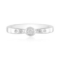 Bague en argent et Diamant I2 (H)