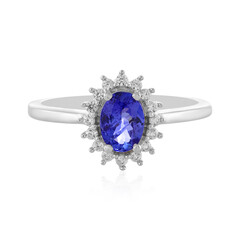 Bague en argent et Tanzanite