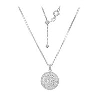 Collier en argent et Zircon