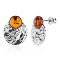 Boucles d'oreilles en argent et Ambre baltique